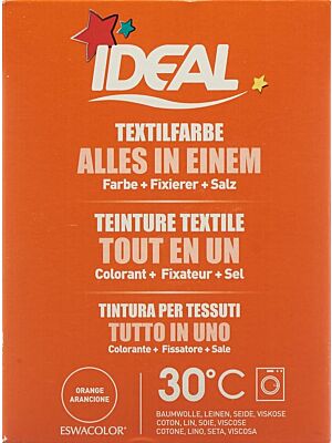 IDEAL / ESWACOLOR, Teinture textile NOIR pour coton, lin, viscose, soie  Mini 13, Teinture pour coton, lin et viscose (Mini)