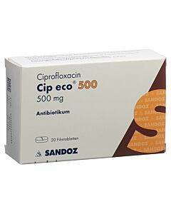 Ciprofloxacin mepha 750 mg