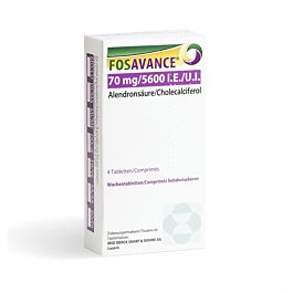 Fosavance Wochentabletten 70/5600 4 Stk su prescrizione