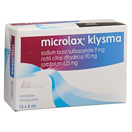 Acheter Microlax Lavement 12x5ml ? Maintenant pour € 17.24 chez Viata
