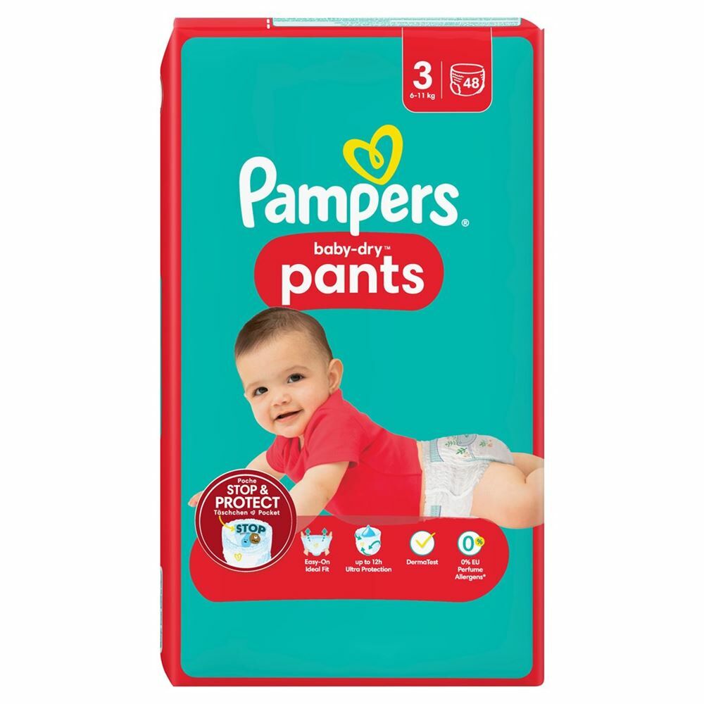 Acheter Pampers Baby Dry taille 8 17+kg Extra Large Sparpack (28