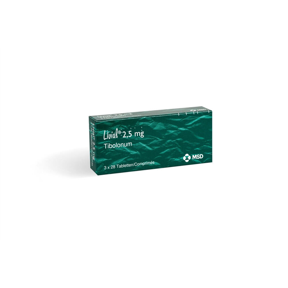 Livial Tabl 2.5 mg 3 x 28 Stk su prescrizione