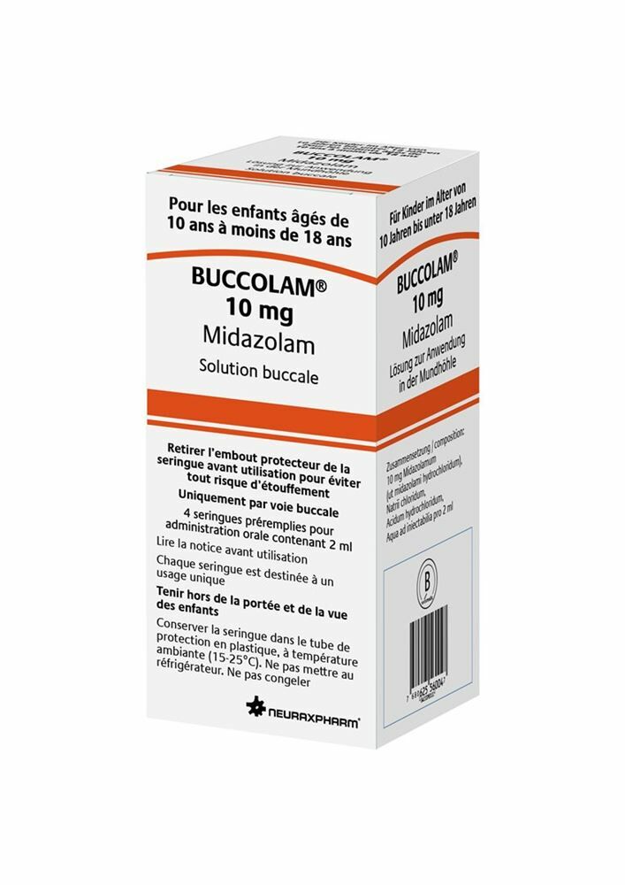 Buccolam Lös 10 mg/2ml Fertspr 4 Stk su prescrizione