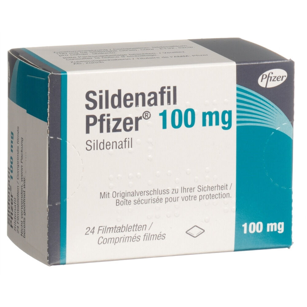 Sildenafil Pfizer Filmtabl 100 mg 24 Stk su prescrizione