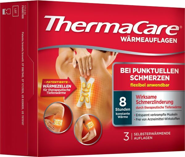 Thermacare 3 fasce autoriscaldanti flexible use –