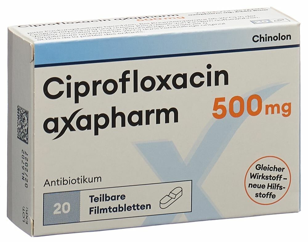 Ciprofloxacin 500 ohne rezept kaufen