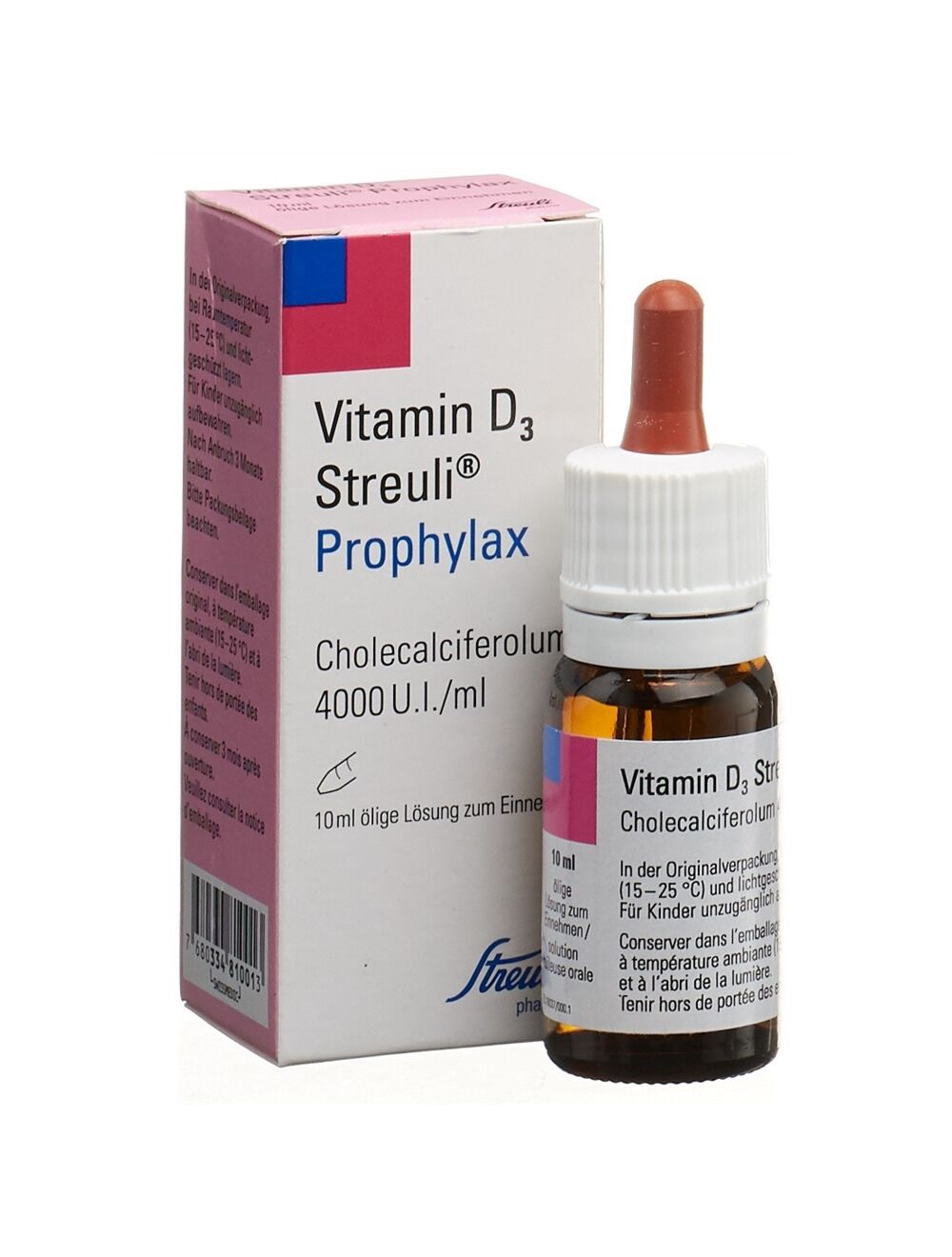 Hover binden Noord Amerika Acheter Vitamine D3 Streuli 4000 UI/ml Prophylax solution buvable 10 ml |  Coop Vitality