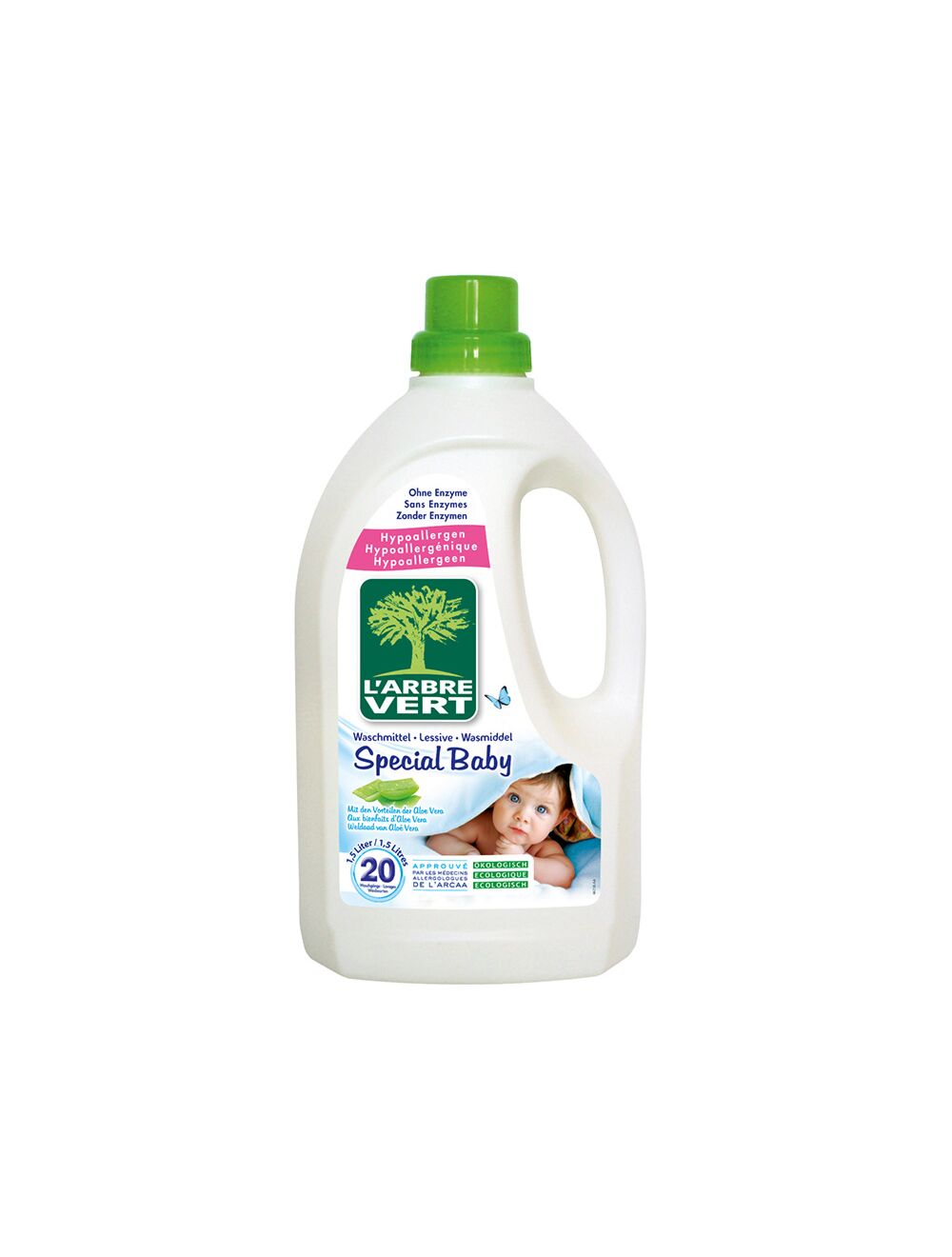 L Arbre Vert Lessive Liquide Bebe Ecologique 1 5 Lt A Prezzo Basso