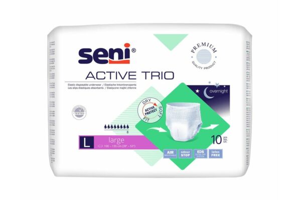 Seni Active Trio L Btl 10 Stk