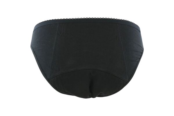 Dim Culotte menstruelle flux abondant 44-46 noir avec détail mesh