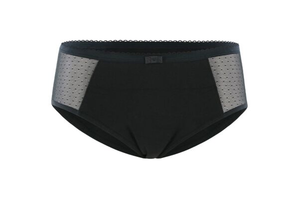 Dim Shorty menstruelle flux abondant 40-42 noir avec détail mesh