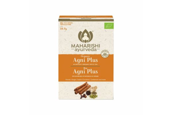 Maharishi Ayurveda Agni Plus Gewürztee Bio Btl 15 Stk