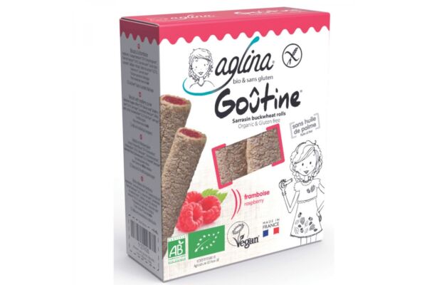 aglina goûtine framboise bio 125 g