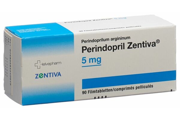 Perindopril Zentiva cpr pell 5 mg 90 pce