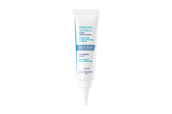 DUCRAY KERACNYL GLYCOLIC+ Crème désincrustante tb 30 ml