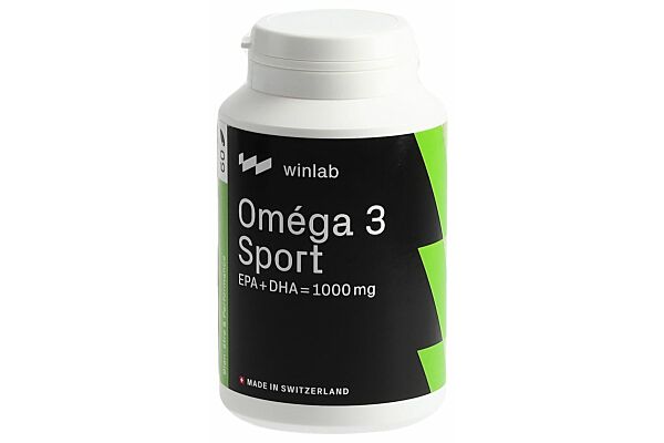 Winlab OMEGA-3 SPORT Kaps 1000 mg Ds 60 Stk