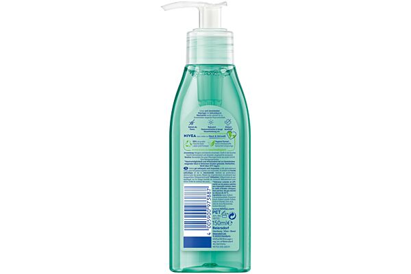 Nivea gel nettoyant derma skin clear fl 150 ml