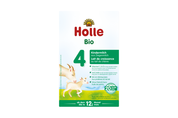 Holle lait de suite 4 au lait de chèvre bio 400 g