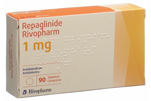 Répaglinide Rivopharm cpr 1 mg 90 pce