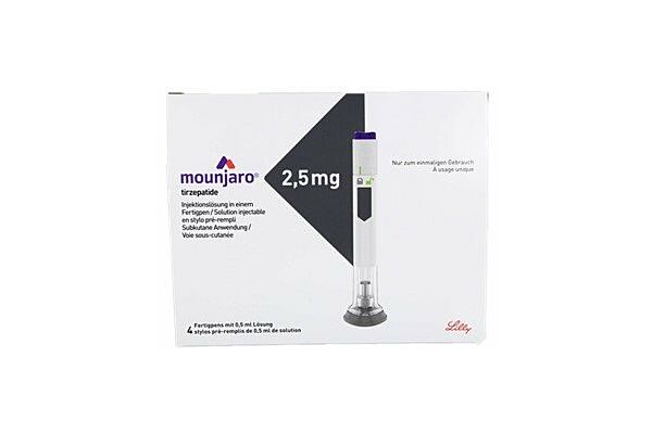 Mounjaro Inj Lös 2.5 mg/0.5ml Fertigpen 4 Stk