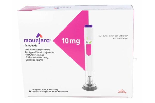 Mounjaro Inj Lös 10 mg/0.5ml Fertigpen 4 Stk