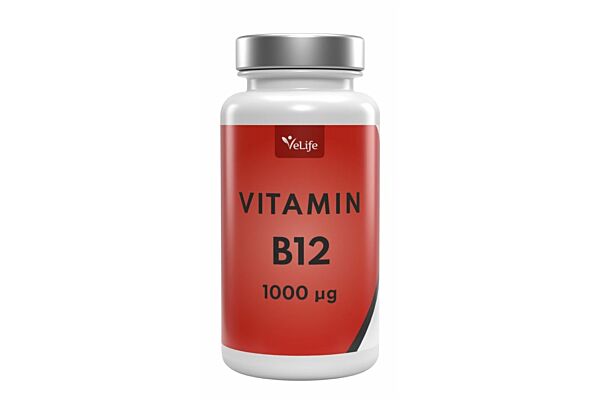 VeLife Vitamin B12 cpr 1000 mcg bte 180 pce