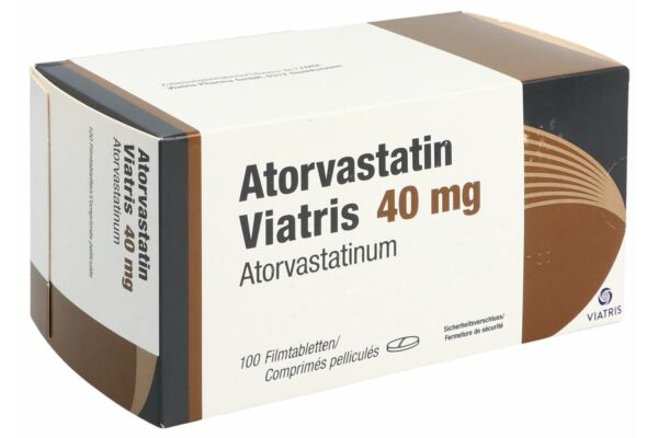 Atorvastatin Viatris Filmtabl 40 mg 100 Stk