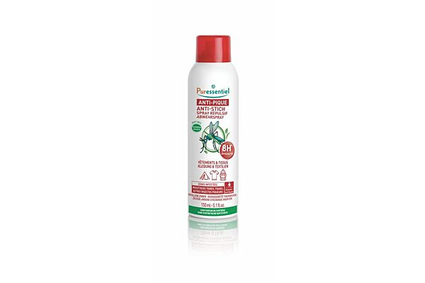 Puressentiel Anti-Stich Abwehrspray Kleidung und Textilien 150 ml