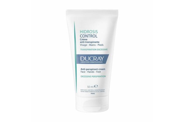 DUCRAY HIDROSIS CONTROL Anti-Transpirant Creme Tb 50 ml