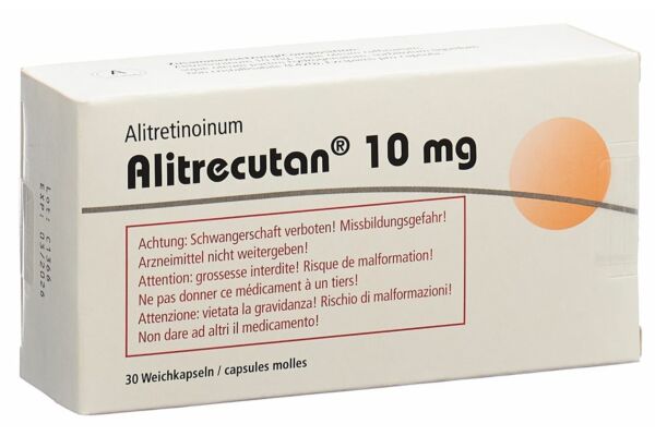 Alitrecutan caps moll 10 mg 30 pce