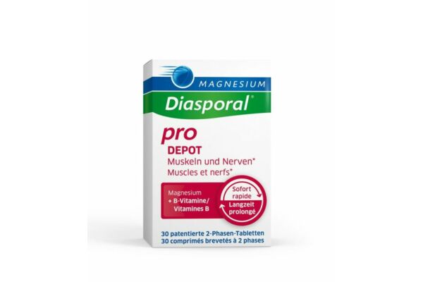 Magnesium Diasporal Pro M+N Depot Tabl Ds 30 Stk