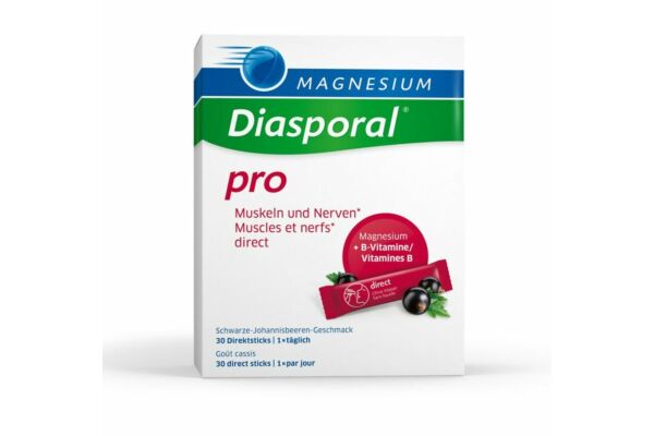 Magnesium Diasporal pro m+n direct sticks 30 pce