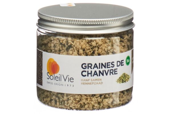 Soleil Vie graines de chanvre bio bte 120 g