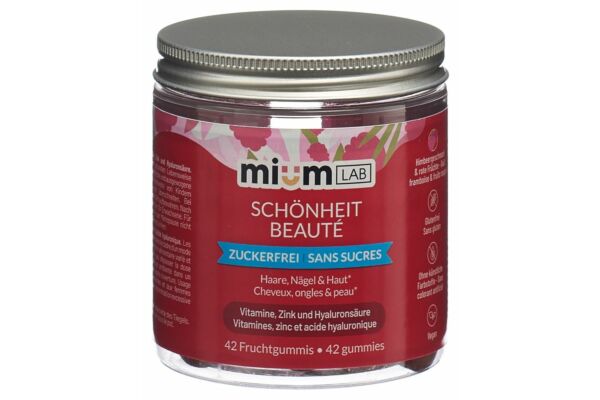 MiumLab gummies beauté bte 42 pce