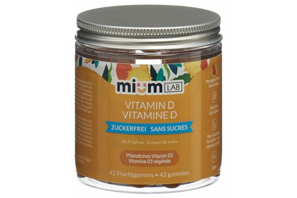 MiumLab Gummies Vitamin D Ds 42 Stk