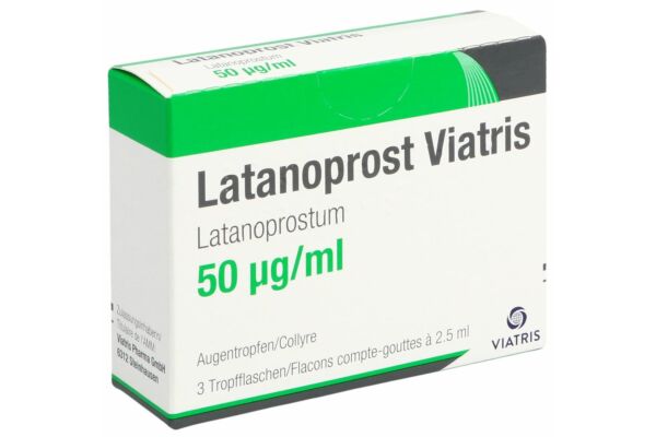 Latanoprost Viatris Gtt Opht 3 Fl 2.5 ml