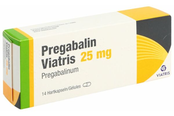 Pregabalin Viatris Kaps 25 mg 14 Stk