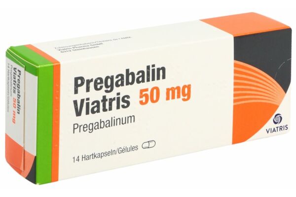 Pregabalin Viatris Kaps 50 mg 14 Stk