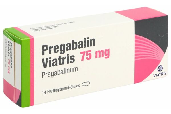 Pregabalin Viatris Kaps 75 mg 14 Stk