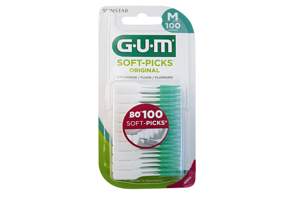 GUM Soft-Picks Original Medium 100 Stk