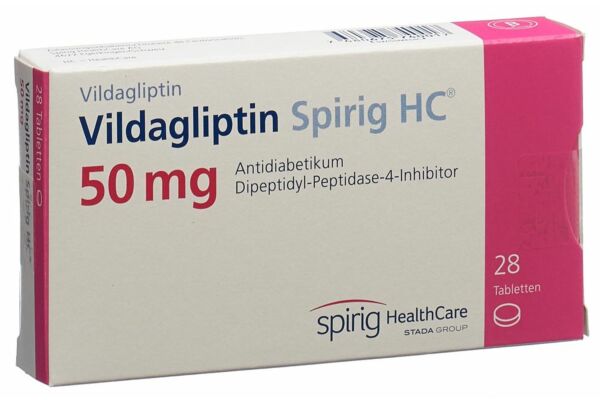 Vildagliptin Spirig HC Tabl 50 mg 28 Stk