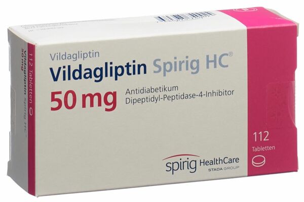 Vildagliptin Spirig HC Tabl 50 mg 112 Stk