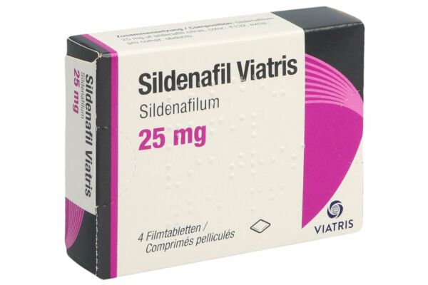 Sildenafil Viatris cpr pell 25 mg 4 pce