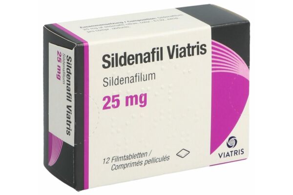 Sildenafil Viatris Filmtabl 25 mg 12 Stk