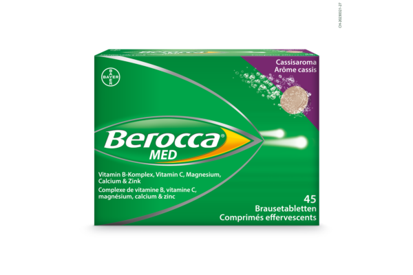 Berocca MED Brausetabl Cassisaroma 45 Stk