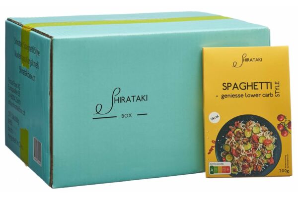 Shirataki Box Spaghetti Style glutenfrei 24 x 200 g