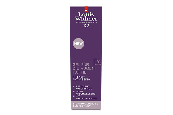 Louis Widmer AAI Gel Contour Yeux sans parfum 15 ml