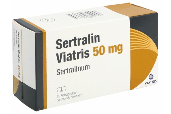 Sertralin Viatris Filmtabl 50 mg 30 Stk