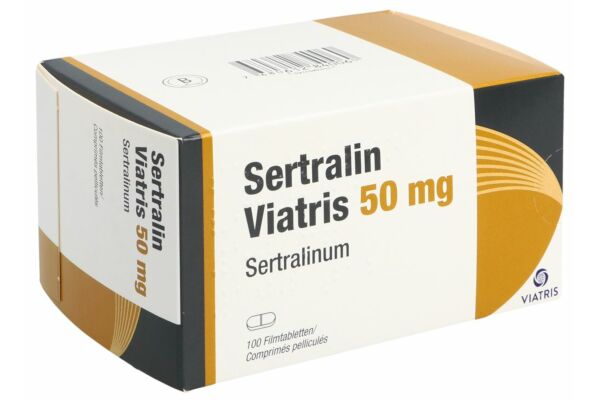 Sertralin Viatris cpr pell 50 mg 100 pce