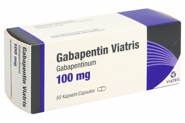 Gabapentin Viatris caps 100 mg 50 pce